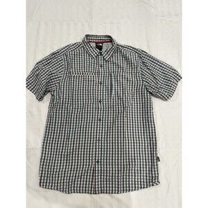 The North Face Millstone Plaid Shirt Size Medium Fishing Hiking Outdoors